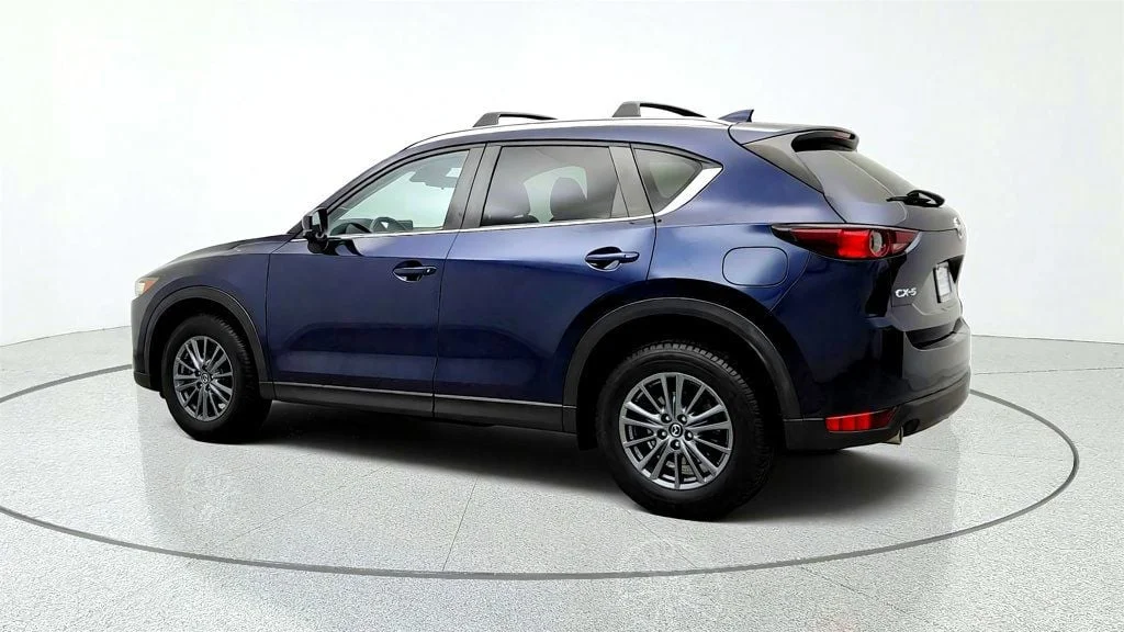 Used 2020 Deep Crystal Blue Mica Mazda Touring FWD image 7