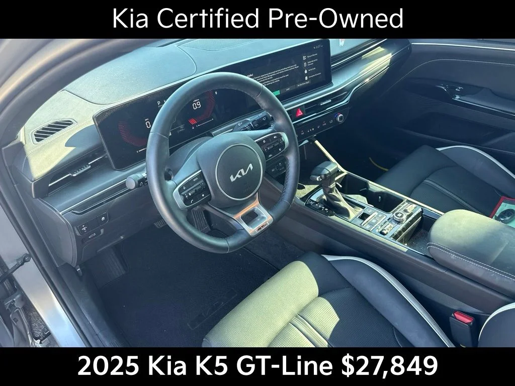 Certified Used 2025 Gray Kia GT-Line image 11