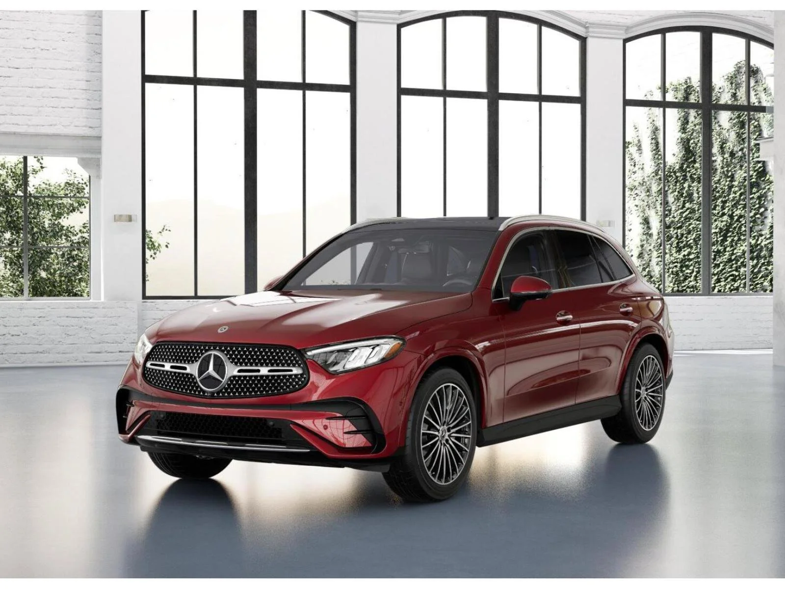 New 2026 MANUFAKTUR Patagonia Red Metallic Mercedes-Benz GLC 300 image 41