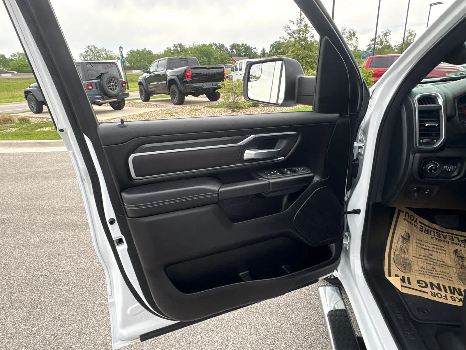 Used 2025 Bright White Clearcoat Ram Big Horn image 18