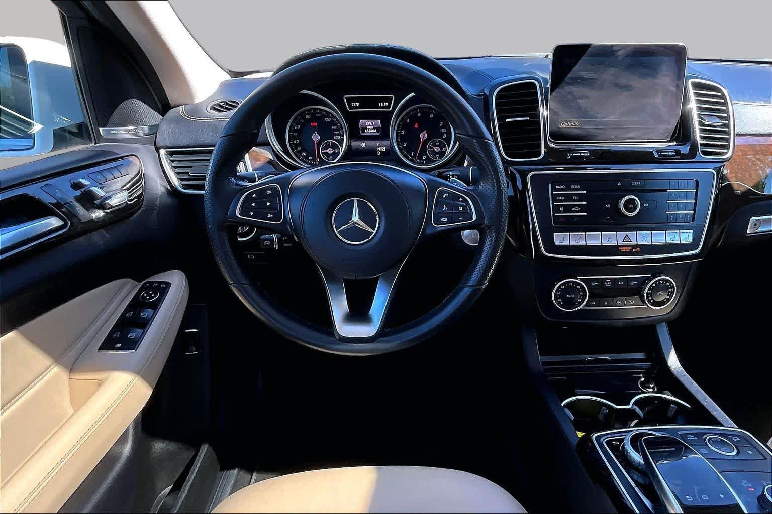 Used 2017 Polar White Mercedes-Benz GLS 450 image 6