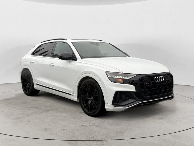Used 2021 White Audi 4.0T Prestige image 3