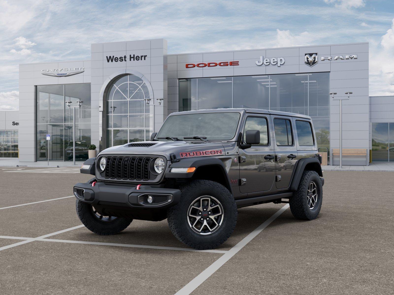 New 2026 Granite Crystal Metallic Clear-Coat Exterior Paint Jeep Rubicon image 51