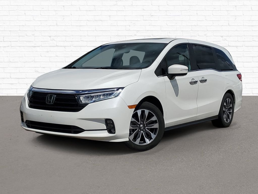 Certified Used 2021 Platinum White Pearl Honda EX-L image 1
