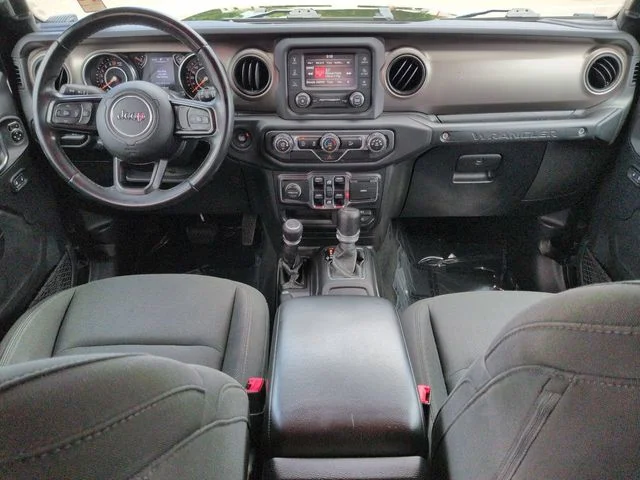 Used 2020 Black Jeep Unlimited Sport image 14