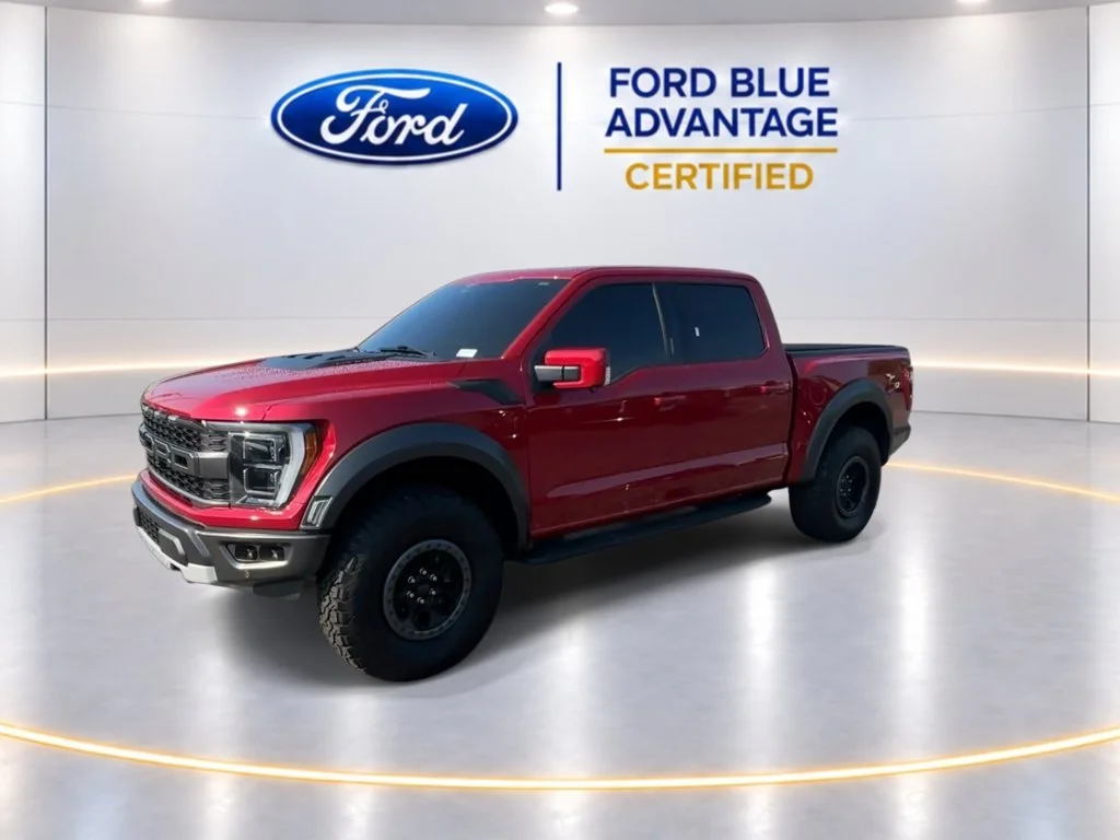 Certified Used 2023 Red Metallic Ford Raptor image 4
