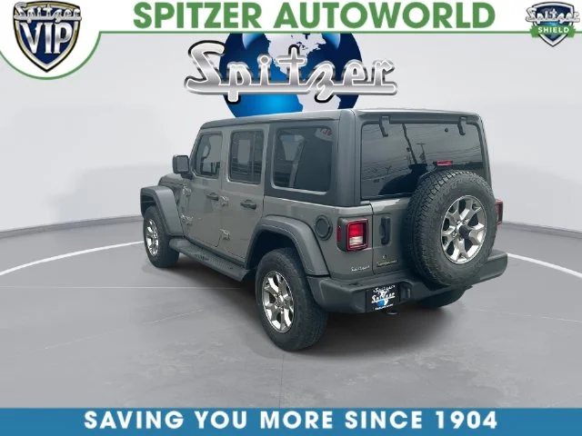 Used 2020 Gray Jeep Unlimited Sport image 7