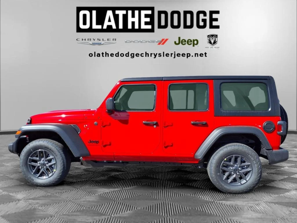 New 2026 Firecracker Red Clear-Coat Exterior Paint Jeep Sport image 20
