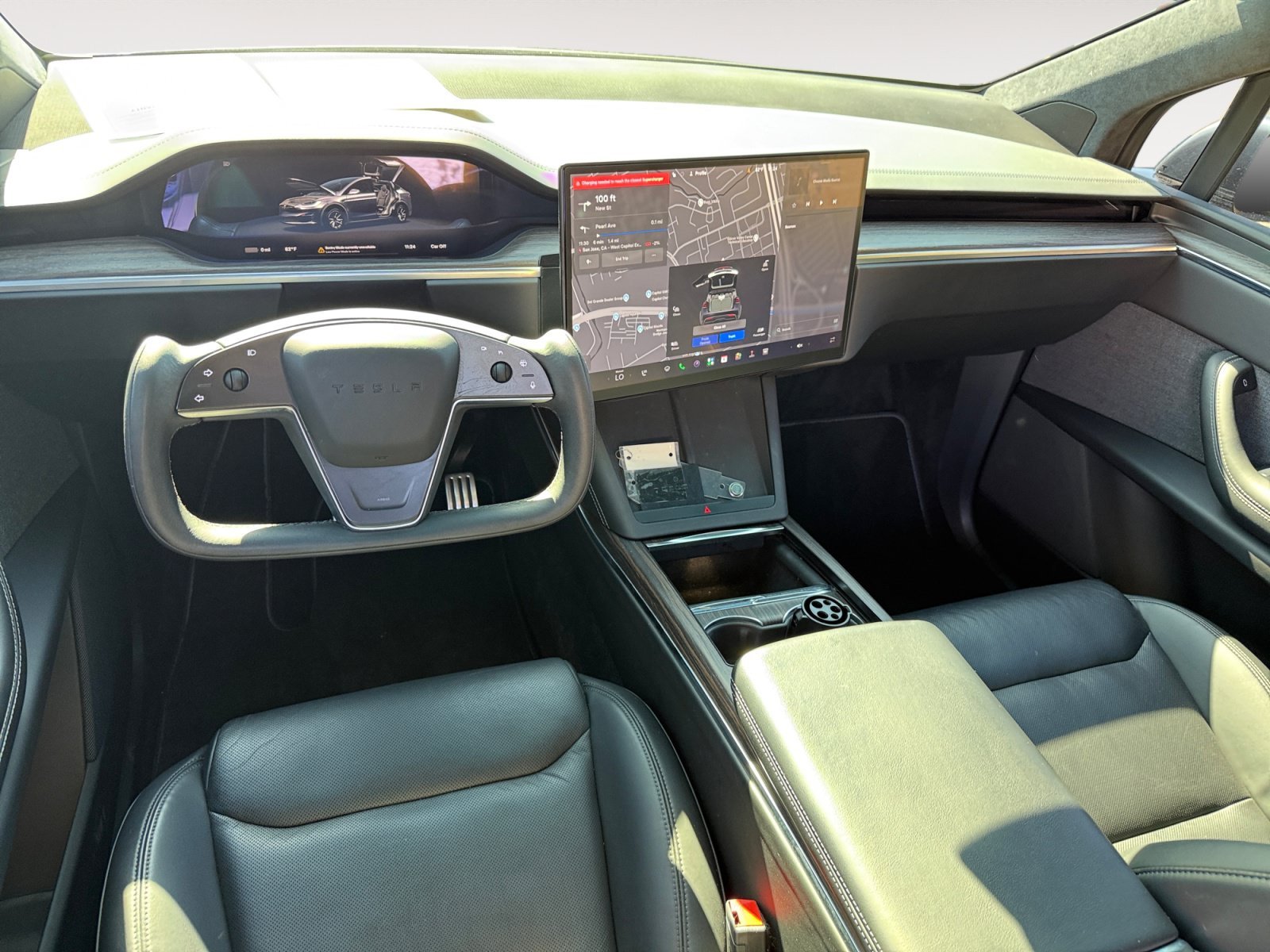 Used 2022 Gray Tesla Base image 15