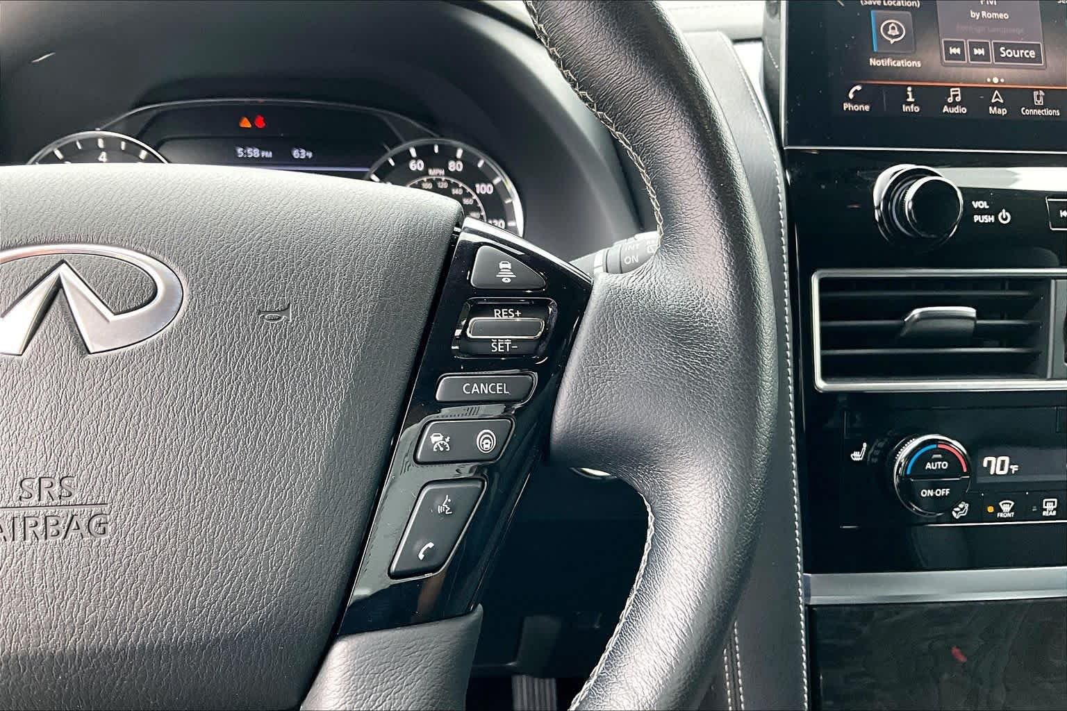 Used 2023 Hermosa Blue INFINITI LUXE image 25