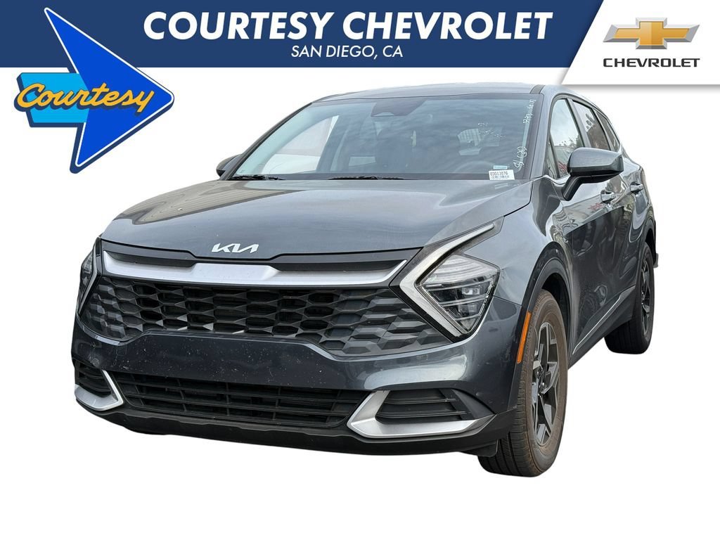 Used 2024 Gray Kia LX image 1