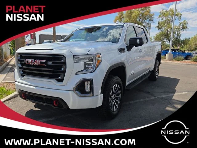 Used 2021 Summit White GMC AT4 image 1