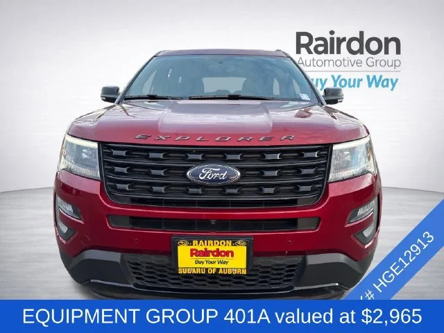 Used 2017 Ford Explorer Sport with VIN 1FM5K8GT3HGE12913 for sale in Auburn, WA
