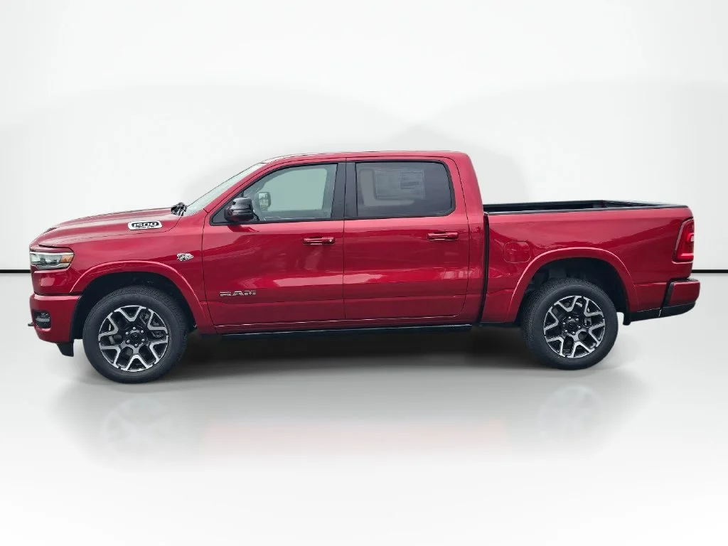 New 2027 Molten Red Pearl-Coat Exterior Paint RAM Laramie image 2