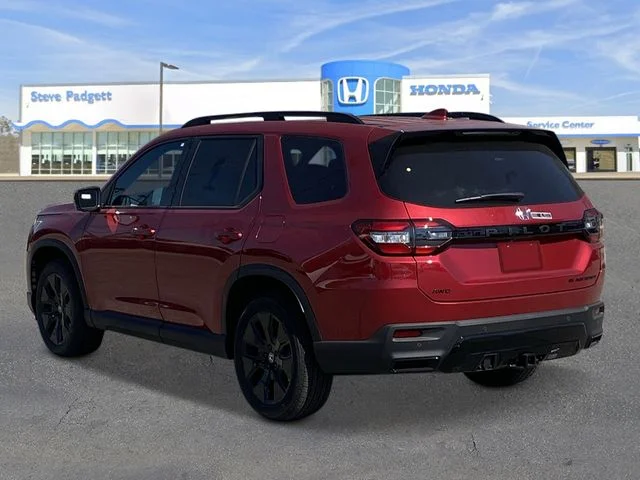 New 2026 Radiant Red Metallic II Honda Black Edition image 3