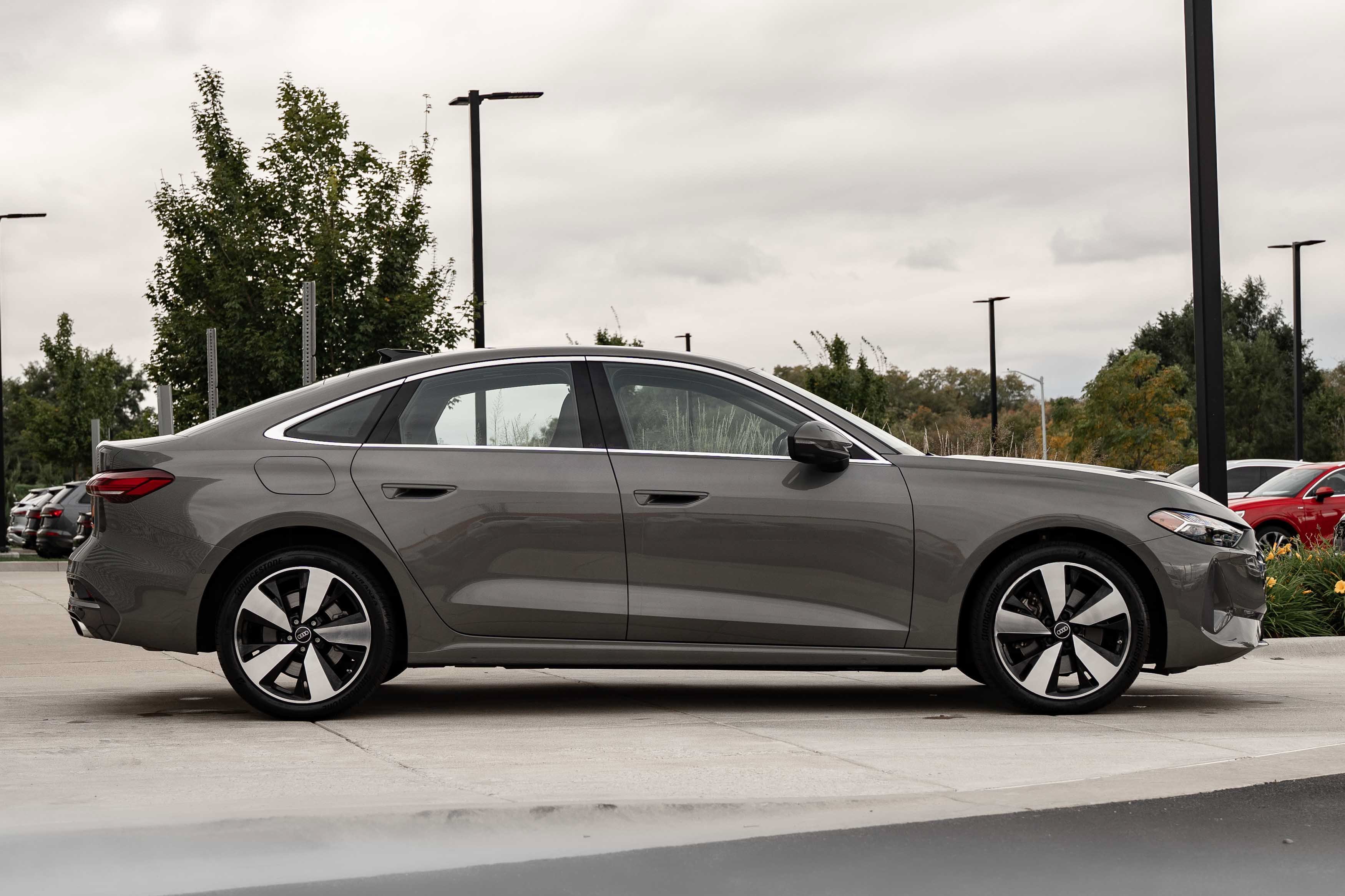 Certified Used 2025 Chronos Gray Metallic Audi Premium Plus image 3