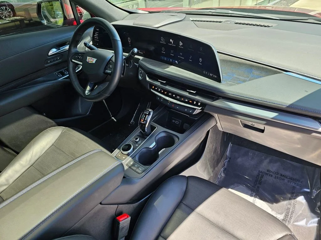 Used 2024 Radiant Red Tintcoat Cadillac Sport image 10