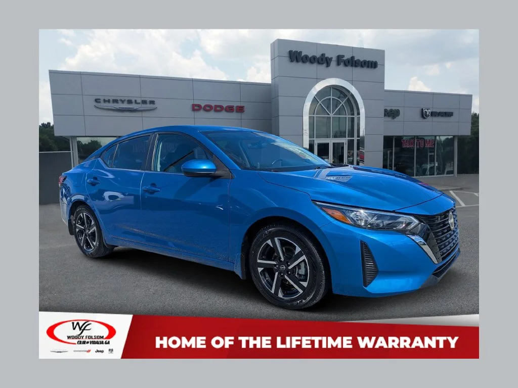 Used 2024 Blue Nissan SV image 1