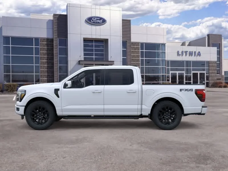 New 2026 Star White Metallic Tri-Coat Ford Lariat® image 3