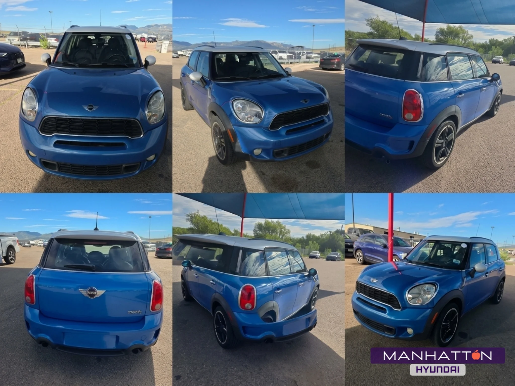 Used 2013 True Blue Metallic MINI Cooper S ALL4 image 1