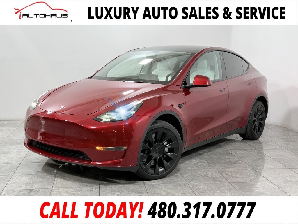 Used 2024 Red Tesla Long Range image 1