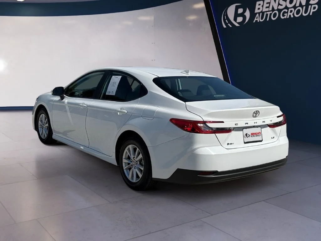 Used 2025 White Toyota LE image 3