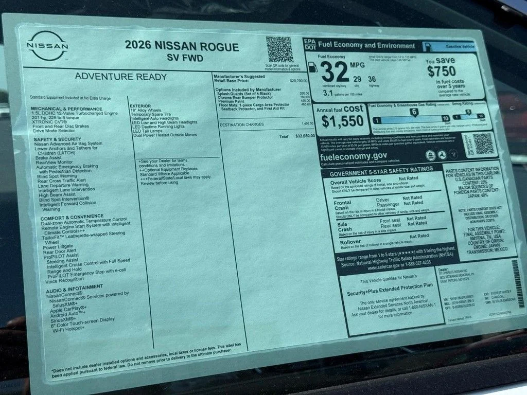 2026 Nissan Rogue SV - Photo 18