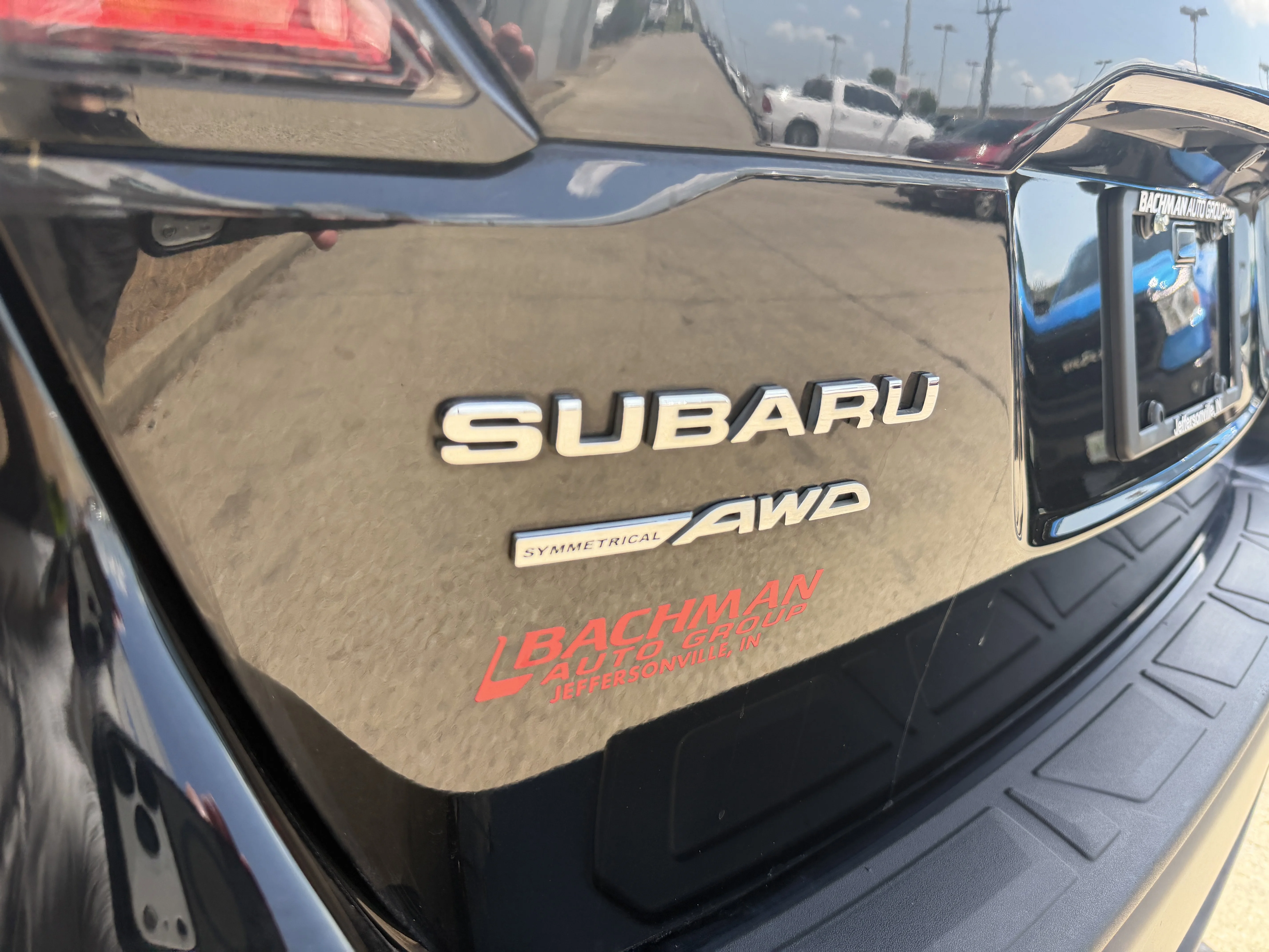 Used 2024 Crystal Black Silica Subaru Premium image 9