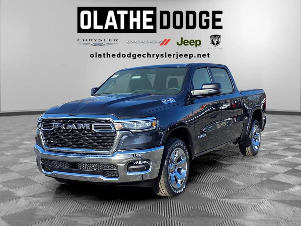 New 2026 Forged Blue Metallic Exterior Paint RAM Big Horn/Lone Star image 1