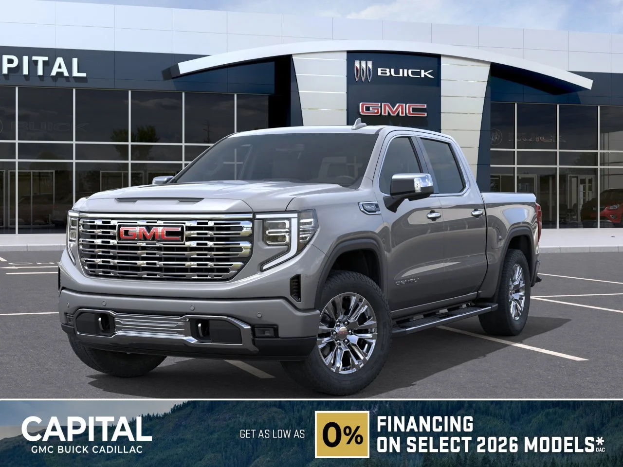 New 2026 Sterling Metallic GMC Denali image 1