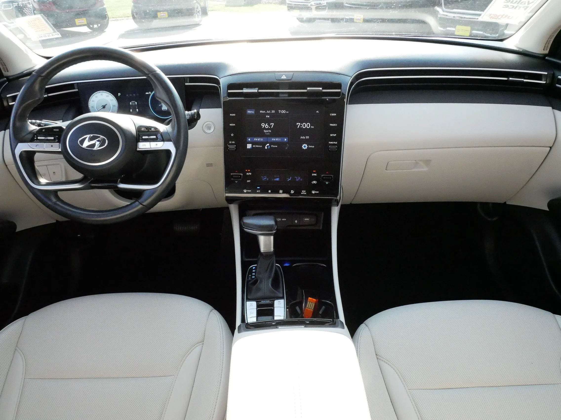 Used 2023 Intense Blue Hyundai SEL image 10