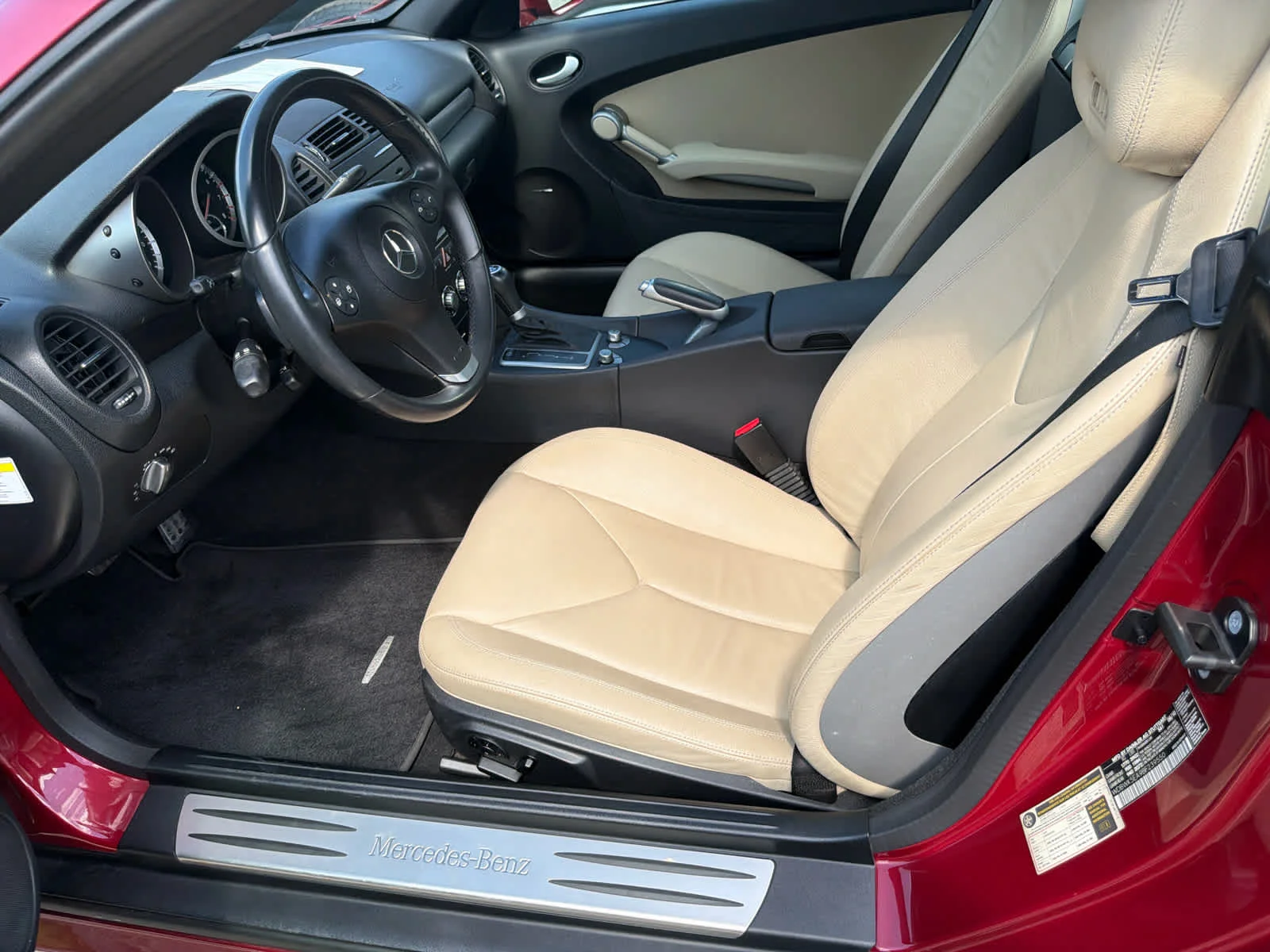 Used 2011 Storm Red Metallic Mercedes-Benz SLK 300 image 8