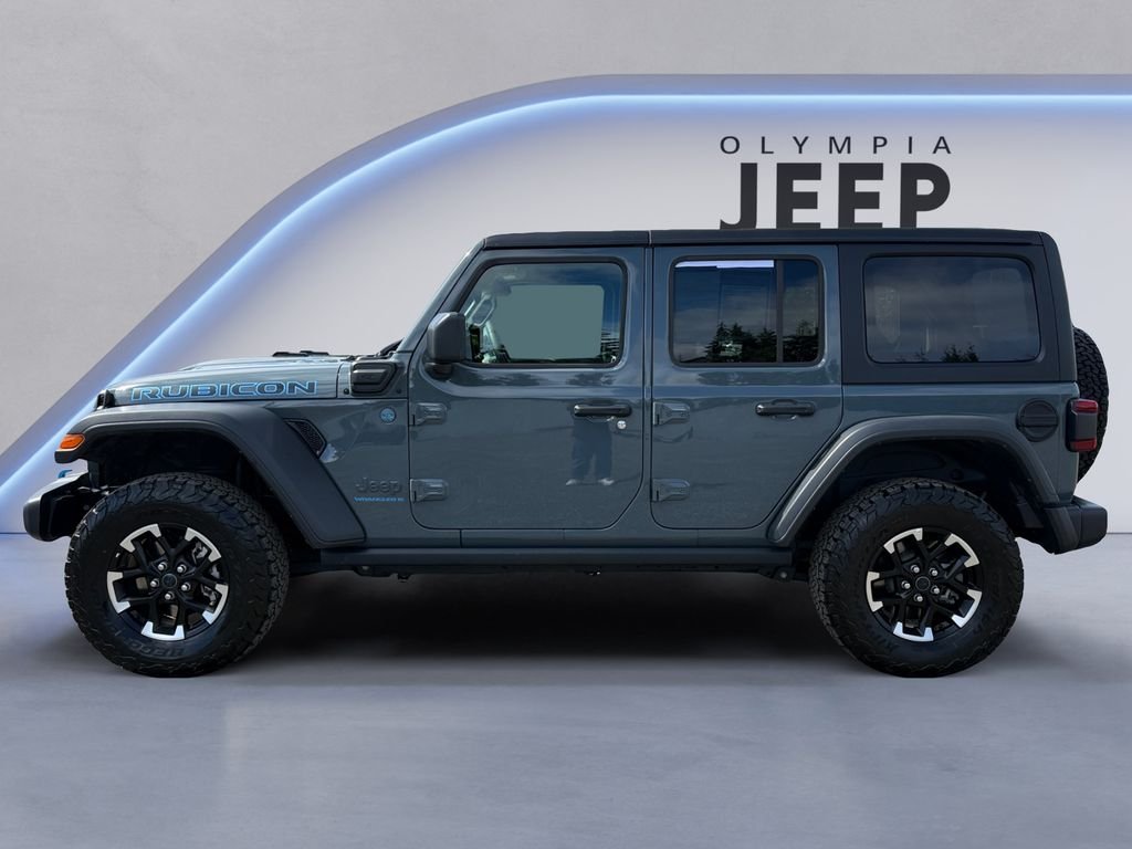 Used 2025 Gray Jeep Rubicon 4xe image 2
