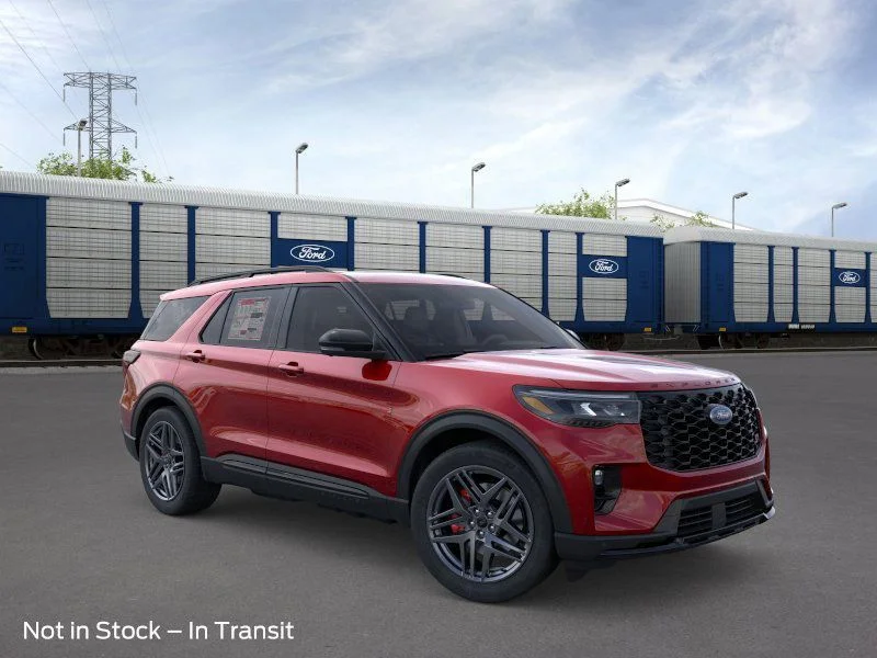 New 2026 Rapid Red Metallic Tinted Clearcoat Ford ST image 8