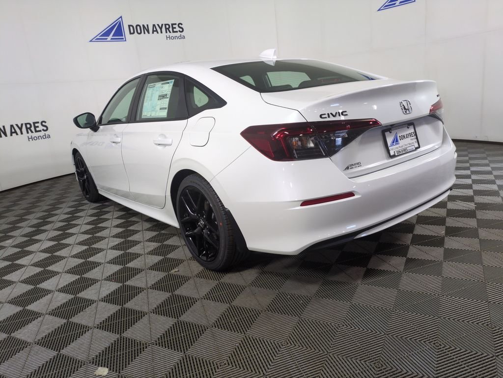 New 2026 Platinum White Pearl Honda Sport image 3
