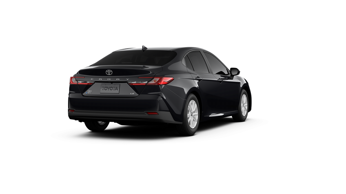 New 2026 Midnight Black Metallic Toyota LE image 9