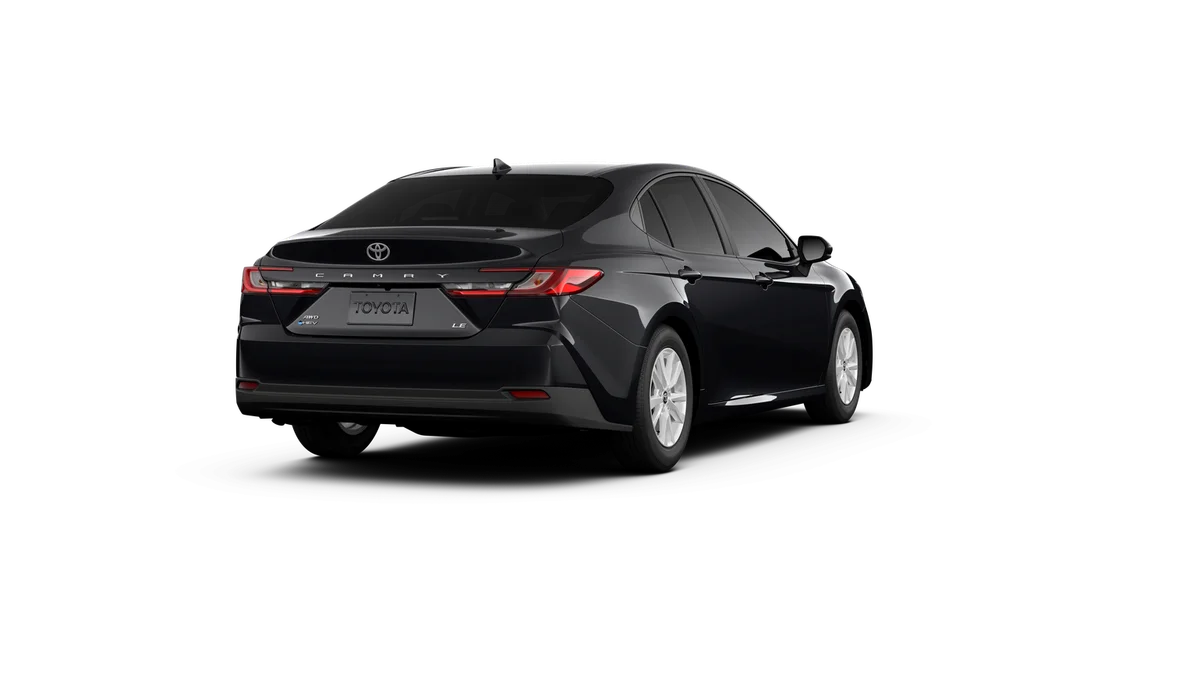 New 2026 Midnight Black Metallic Toyota LE image 9