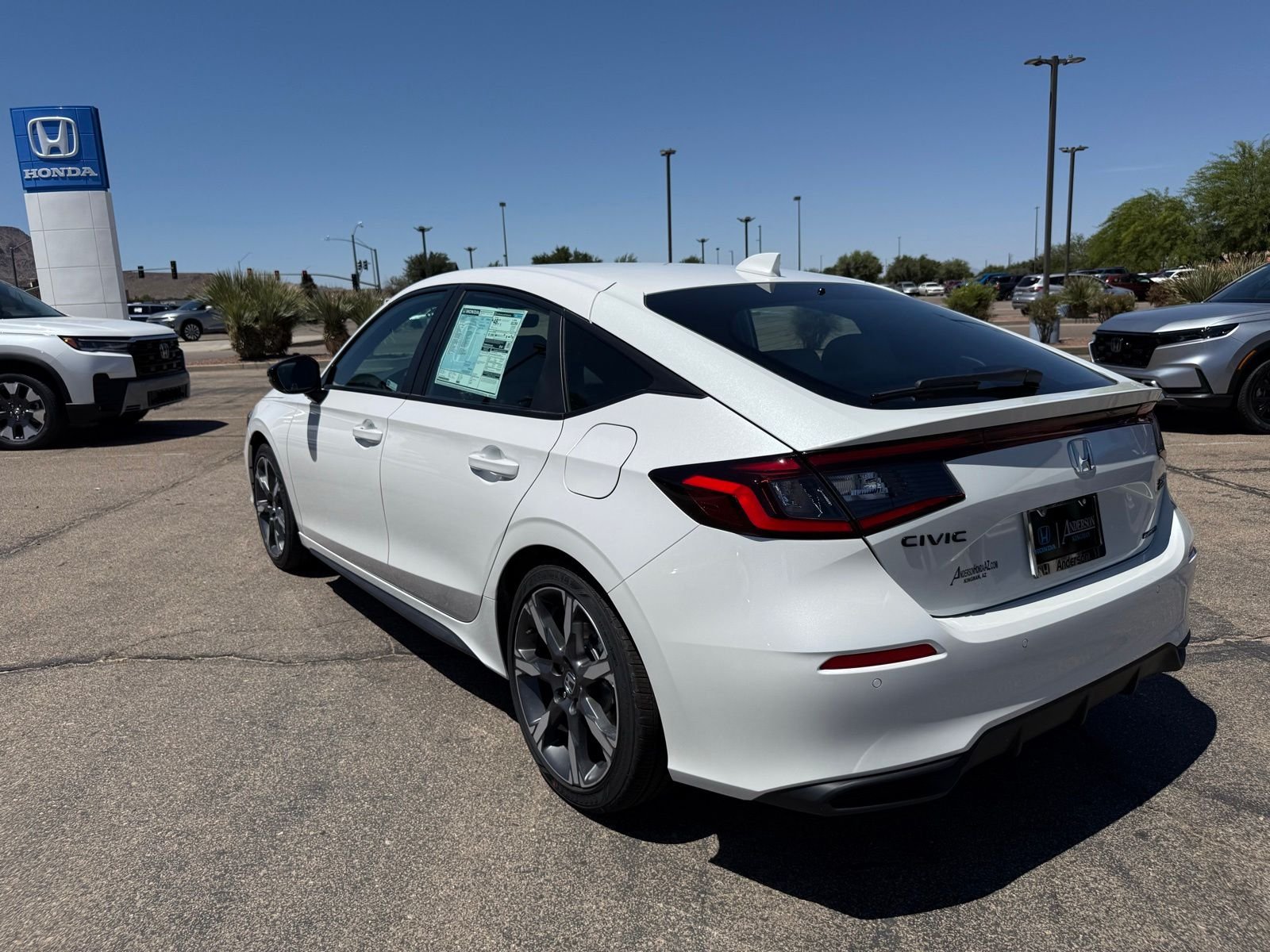 New 2026 Platinum White Pearl Honda Sport Touring image 9