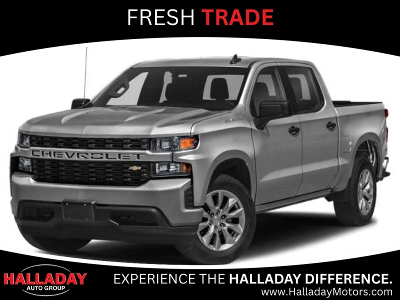 Used 2021 Northsky Blue Metallic Chevrolet Custom image 1