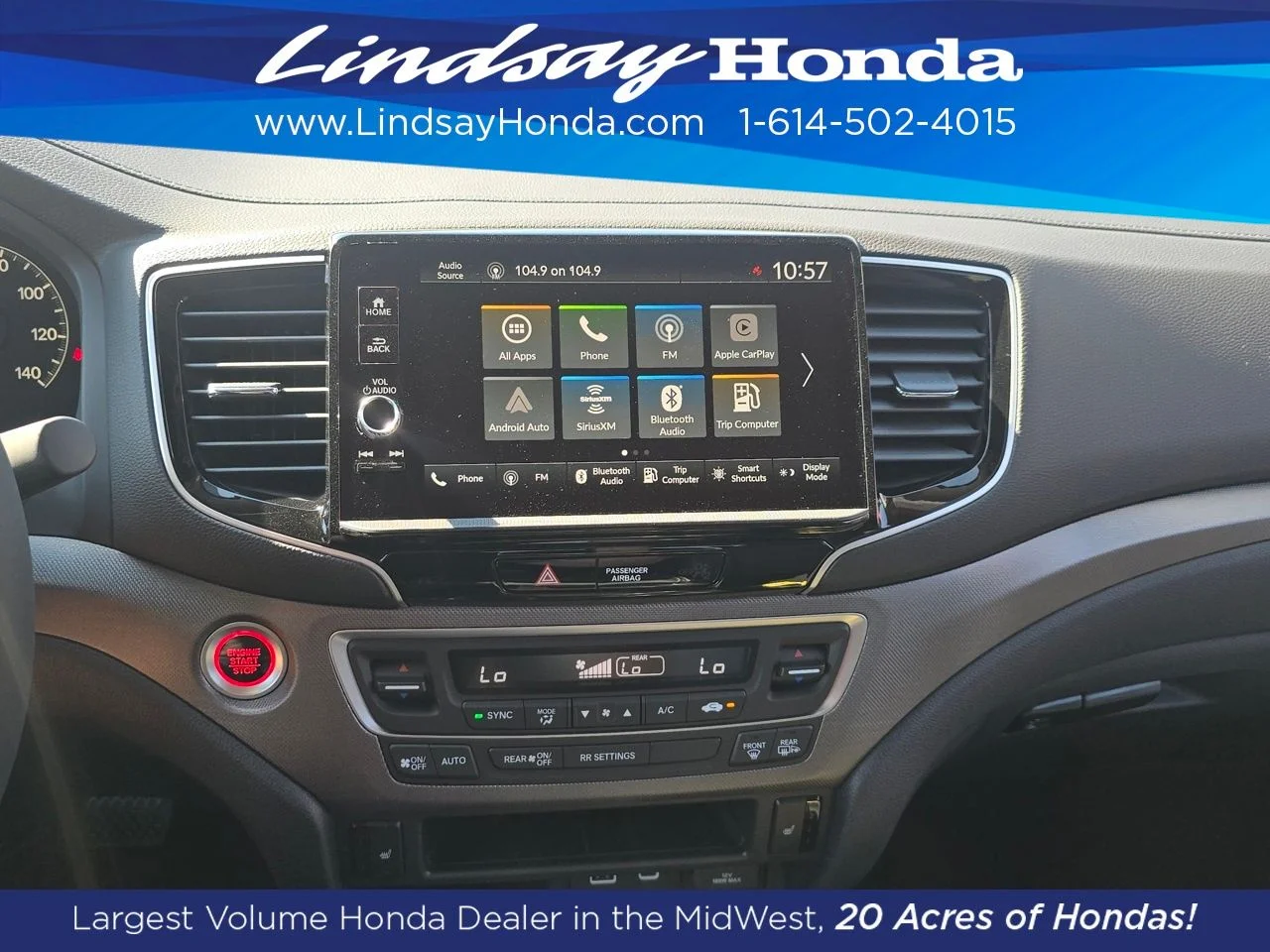 New 2025 Sonic Gray Pearl Honda RTL image 24