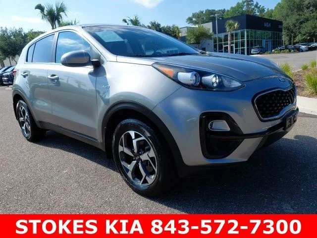 Used 2020 Gray Kia LX image 3