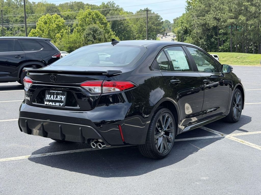 New 2026 Midnight Black Metallic Toyota  SE image 19