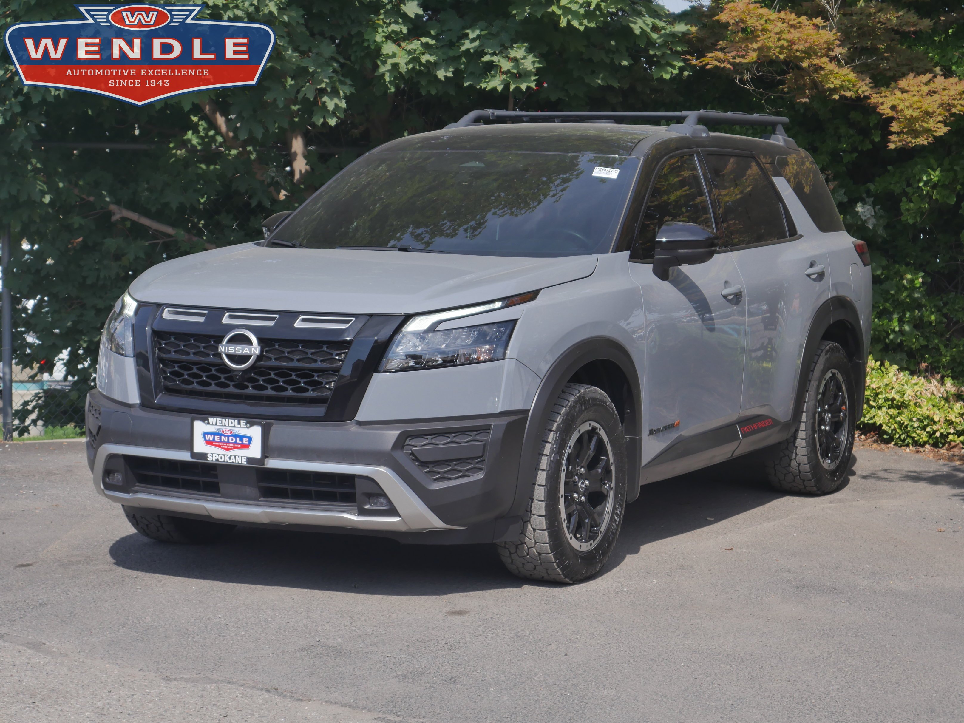 Used 2024 Solid Gray/Super Black Nissan Rock Creek image 1