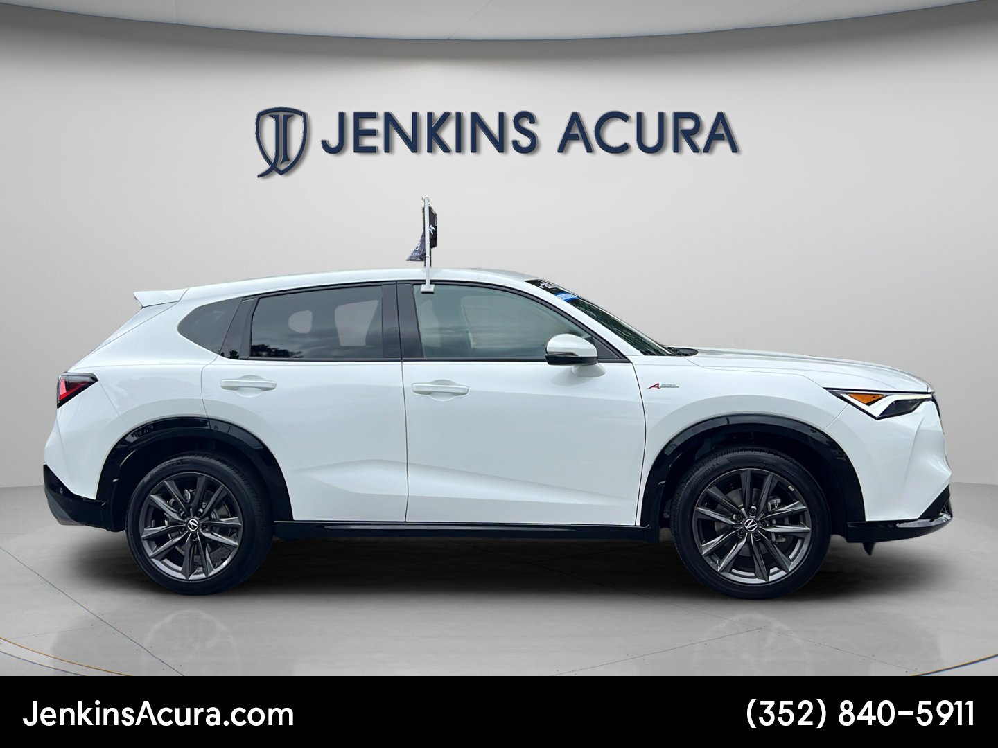 Used 2025 Platinum White Pearl Acura w/A-Spec Package image 2