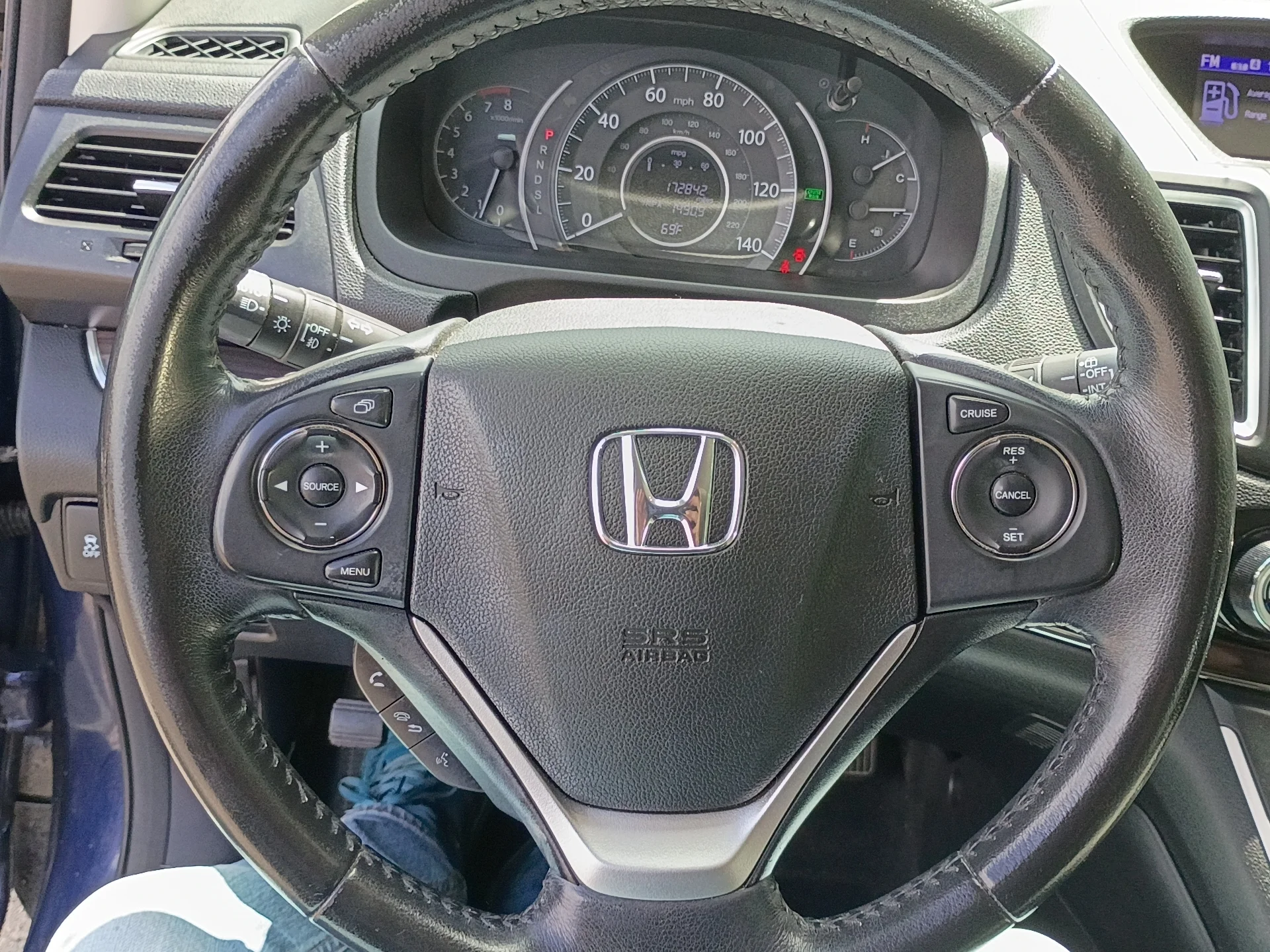 Certified Used 2016 BLUE Honda EX-L image 20