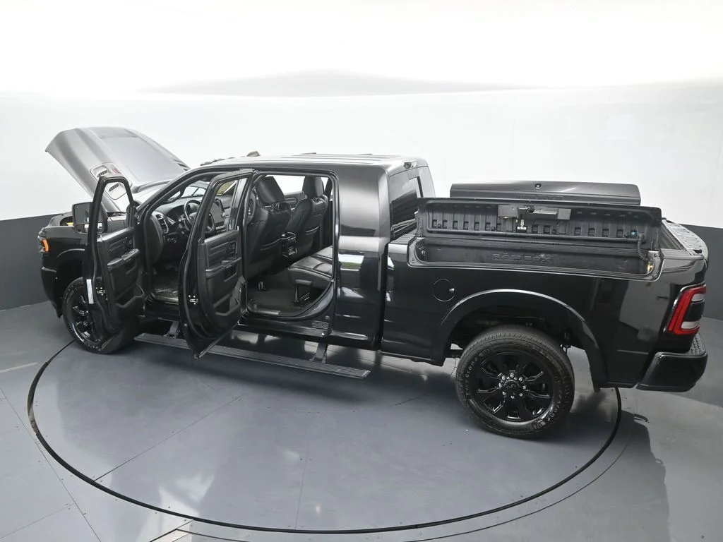 Used 2023 Diamond Black Crystal Pearlcoat Ram Limited image 83