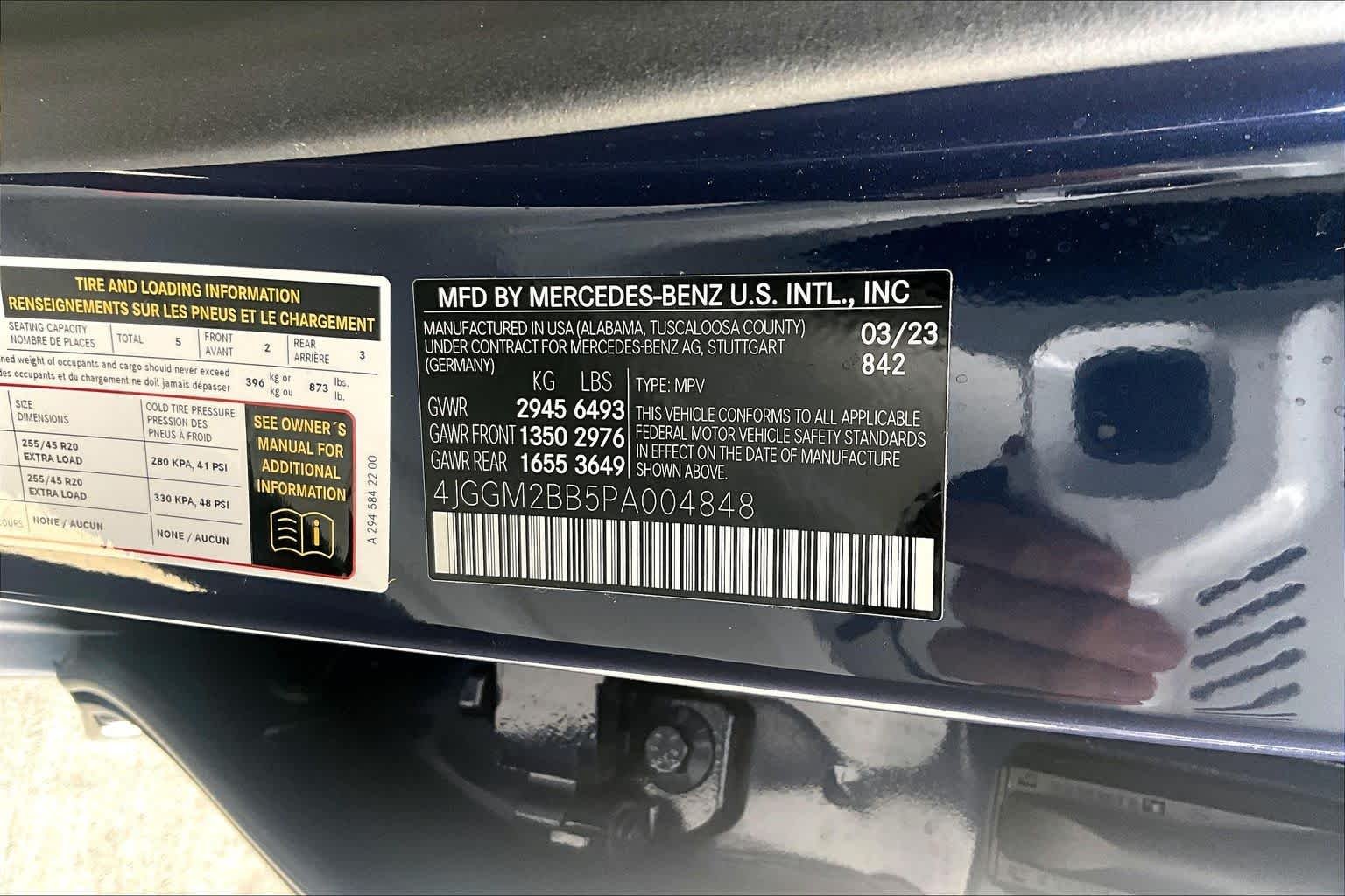 Used 2023 Twilight Blue Metallic Mercedes-Benz EQE 350+ image 28