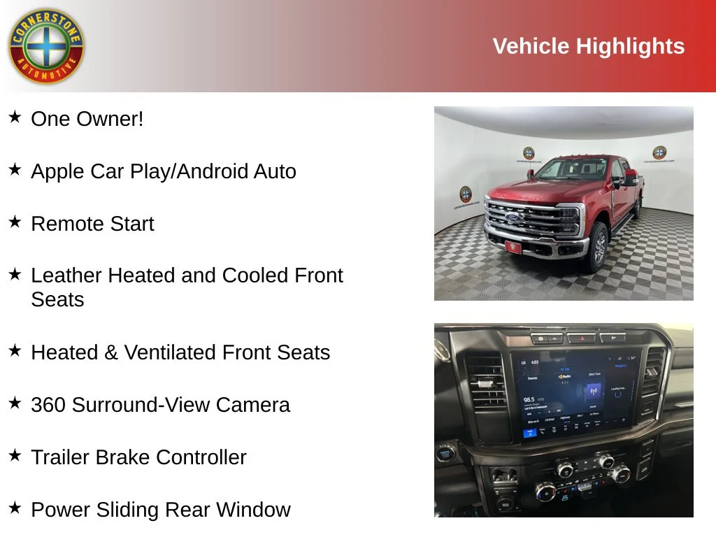 Used 2023 Ford F-250 Super Duty Lariat with VIN 1FT8W2BT4PEC56675 for sale in Elk River, Minnesota