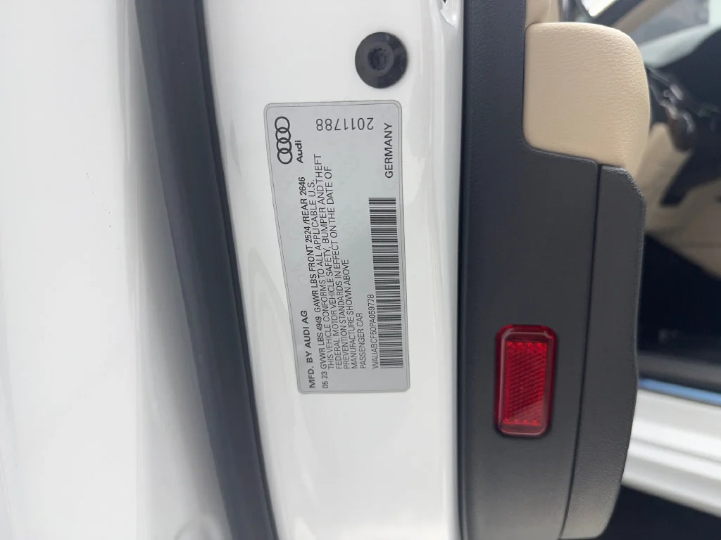 Used 2023 White Audi Premium image 45