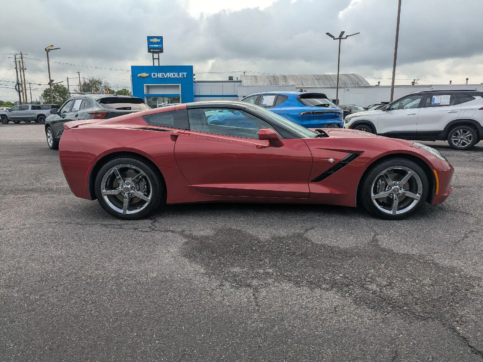 Used 2014 CRYSTAL RED TINTCOAT Chevrolet 2LT image 9